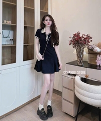 VÁY POLO XANH DƯƠNG NỮ