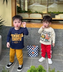 SET 2 BỘ DÀI BỌT BIỂN DÀI TAY BÉ TRAI