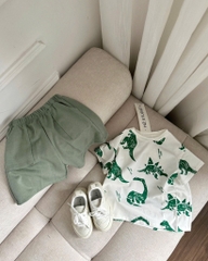 SET KHỦNG LONG XANH LÁ BÉ TRAI