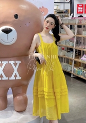 VÁY TƠ LI NGANG 3 TẦNG 2 LỚP