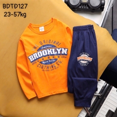 SET BỘ COTTON DÀI TAY BÉ TRAI