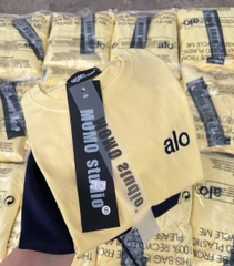 SET ÁO VÀNG QUẦN SUÔNG ALO NỮ SẴN (SALE 118k)