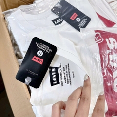 ÁO PHÔNG LEVIS CHỮ ĐỎ NỮ SẴN