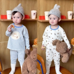 SET 2 BỘ DÀI GẤU XANH BÉ TRAI