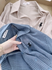 SET KẺ QUẦN 2 LỚP XẺ GẤU NỮ