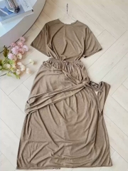 SET LEN NÂU VÁY SUÔNG BUỘC KHĂN NỮ THU ĐÔNG