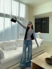 ÁO CỔ TRỤ 4 MÀU QC NỮ ( XẢ 39k )