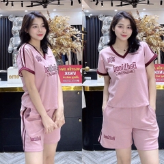 BỘ NỮ ÁO CỘC BAD BLOOD SẴN(SALE 119k)