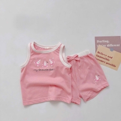 SET 3 BỘ BA LỖ TONE HỒNG BÉ GÁI SẴN (SALE 119k)