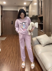 SET DÀI NỈ DƯ TÍM CÔ GÁI NỮ THU ĐÔNG