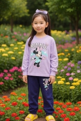 SET BỘ DÀI TAY SIZE ĐẠI HÌNH HOẠT HÌNH BÉ GÁI