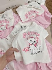 SET VÁY BÍ MÈO BÉ GÁI ( xả 35k)