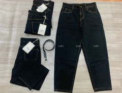 QUẦN JEAN NỮ BAGGY ĐEN SẴN (XẢ 75k)