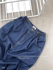 QUẦN BÒ SUÔNG XANH CHUN SAU 1 CÚC NỮ SẴN (SALE 105k)