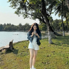 QUẦN SOOC JEAN NỮ TRẮNG BASIC