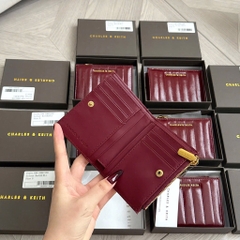 PHỤ KIỆN - VÍ CHARLES & KEITH NỮ ĐỎ
