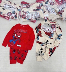 SET 2 BỘ NGỦ DÀI MARVEL SPIDER-MAN BE ĐỎ BÉ TRAI