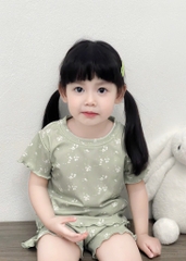 SET 3 BỘ HOA NHÍ HỒNG XANH TRẮNG BÉ GÁI(XẢ 139k)