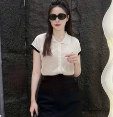 SET ÁO THÊU QUẦN THIẾT KẾ VẠT LI TRƯỚC NỮ SẴN
