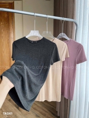 SET BA ÁO THUN TRƠN NỮ