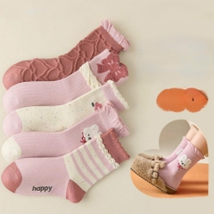 SET TẤT TONE HỒNG BÉ GÁI