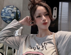 SET DÀI XÁM CÔ GÁI NỮ THU ĐÔNG