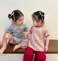 SET BỘ BÀ BA 2 MÀU BÉ GÁI SẴN