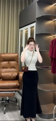 CHÂN VÁY ĐUÔI CÁ DÁNG DÀI NỮ MỚI