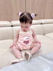 SET 2 BỘ HOA NHÍ VIỀN REN BÉ GÁI