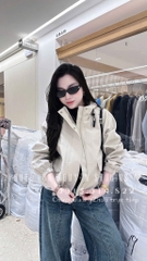ÁO KHOÁC GIÓ CHỐNG NƯỚC CÓ MŨ NỮ THU ĐÔNG