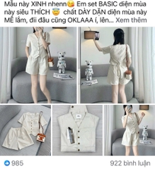 SET LINEN ZARRA 2 LỚP BUỘC SAU NỮ (HÀNG ĐẮT) SẴN (SALE 158k)