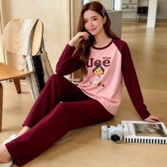 BỘ DÀI COTTON XUẤT NHIỀU MÀU NỮ THU ĐÔNG