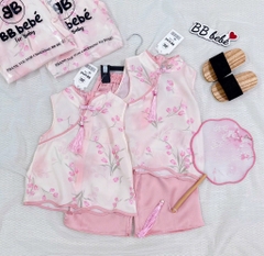 SET CÁCH TÂN HỒNG BÉ GÁI SẴN
