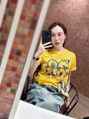 ÁO PHÔNG VÀNG SỐ 28 HOT HIT NỮ SẴN