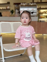 SET 2 BỘ MICKEY TONE HỒNG BÉ GÁI SẴN (XẢ 95k)