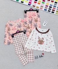 SET 2 BỘ DÀI THỎ HOA NHÍ TONE HÀN QUỐC BÉ GÁI