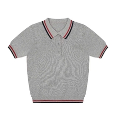 ÁO POLO LEN XÁM VIỀN SỌC NỮ SẴN ( SALE 110k)