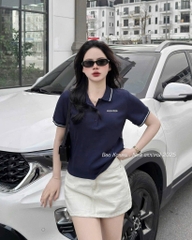 ÁO POLO THÊU MIU MIU CỰC XINH NỮ SẴN( Xả 50k)