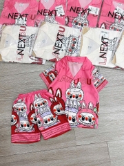 SET 2 BỘ ĐÙI PIZAMA LABUBU BÉ GÁI(XẢ 125k)