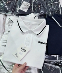 ÁO POLO THÊU MIU MIU CỰC XINH NỮ SẴN( Xả 50k)