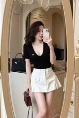 COMBO 3 ÁO CỔ TIM CHNEL CELIN NỮ
