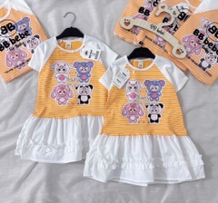 VÁY CAM BÈO BABY THREE BÉ GÁI SẴN (XẢ 50k)