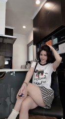 SET ÁO PHÔNG FAMILY MIX QUẦN KẺ NỮ(XẢ 109k)