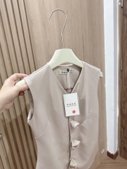 ÁO SÁT NÁCH ĐÍNH HOA NỮ
