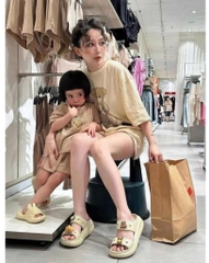 GIÀY DÉP - DÉP KÈM STICKER NỮ