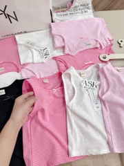 SET 4 ÁO BALO XƯỢC TONE HỒNG BÉ GÁI