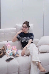 ÁO KẺ THÊU NGỰA SIU SIU HOT NỮ