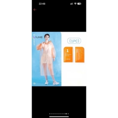 ĐỒ GIA DỤNG - SET 7 ÁO MƯA DÙNG 1 LẦN