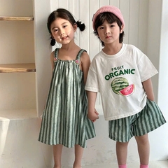 SET BỘ DƯA HẤU BÉ TRAI BÉ GÁI SẴN (SALE 49k)