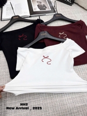 SET 3 ÁO ZIP TRỄ VAI THÊU NƠ